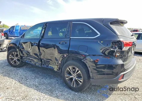 2019 Toyota Highlander Le from USA, damaged, VIN 5TDZARFH1KS048113